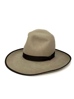 Vintage Knudsen Hat Co. Wool Felt Hat Men’s Size 7 1/8 Tan Vtg Montana Tombstone